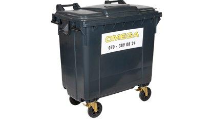 750 liter rolcontainer kunststof
